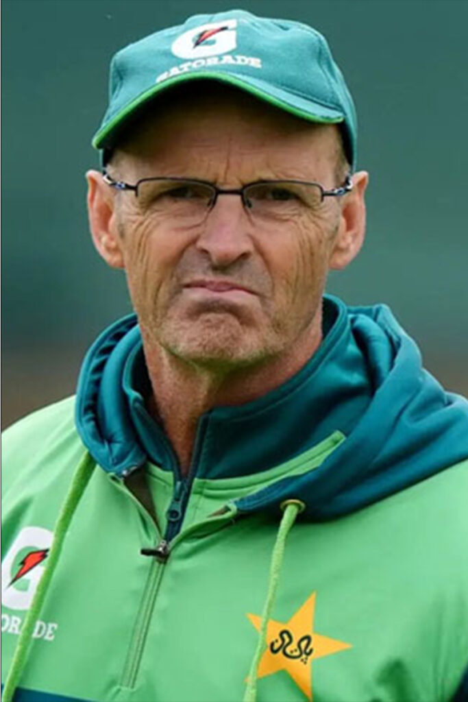 Gary Kirsten discussing the importance of aligning Pakistan’s domestic cricket with international standards during the Champions Cup in Faisalabad.