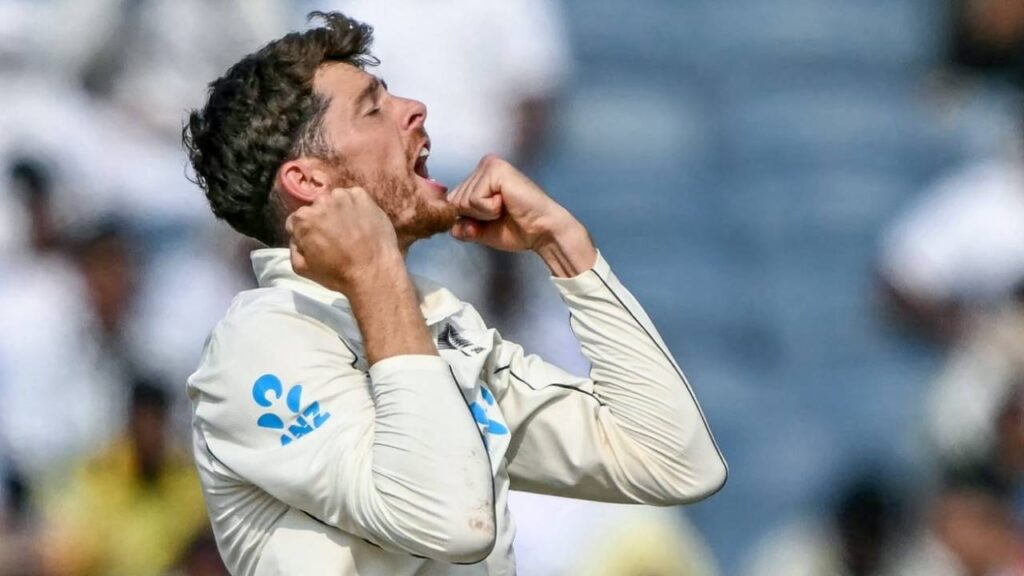 Santner Leads New Zealand to Historic Test Series Victory in India