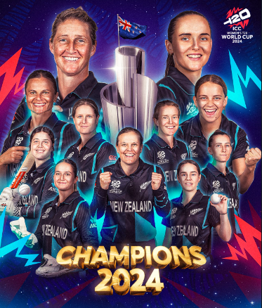  New Zealand Clinches Historic Victory at 2024 ICC Women’s T20 World Cup