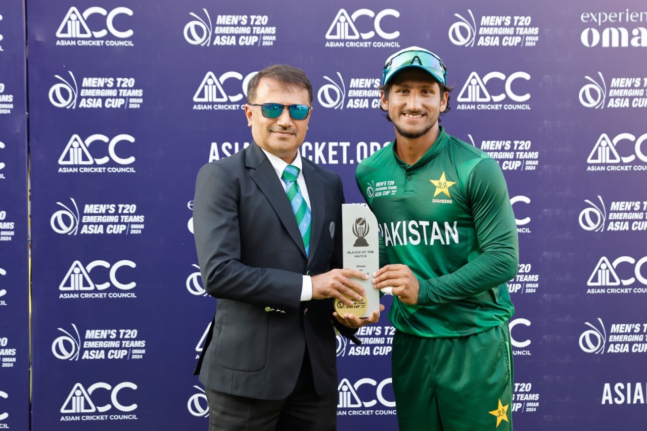  ACC Men's T20 Emerging Asia Cup: Pakistan Shaheens Defeats Oman by 74 Runs