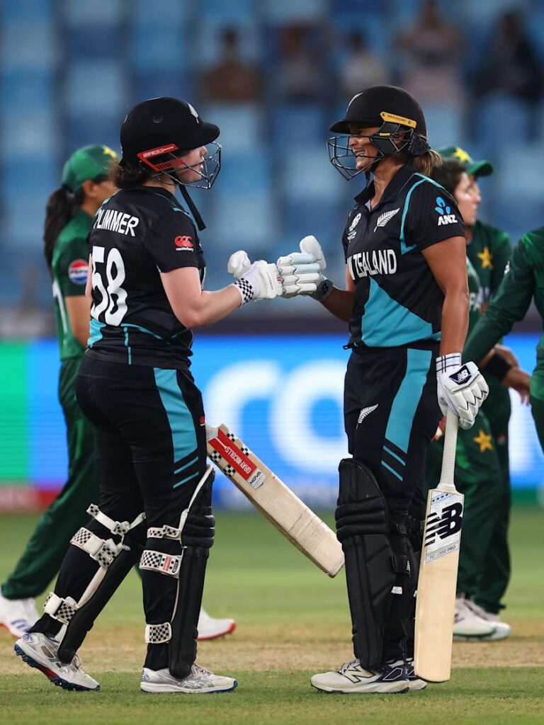 New Zealand beat Pakistan to qualify for ICC Women’s T20 World Cup semi-final