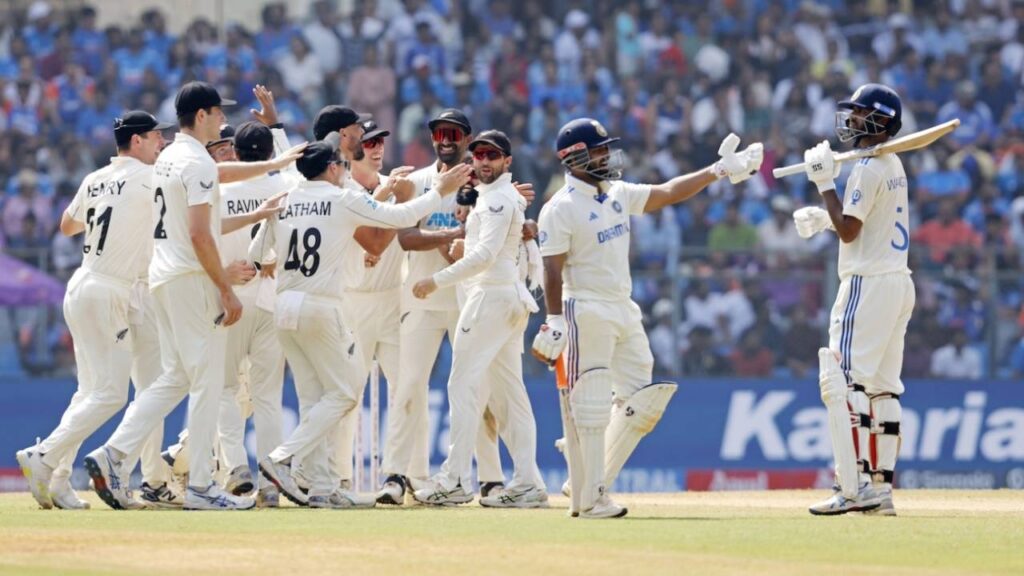 India Suffers Historic Whitewash at Home as New Zealand Claims Mumbai Test